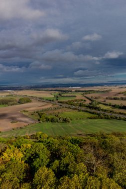 Thüringen Havzası 'nda Üç Eşitlik etrafında yürüyüş - Drei Gleichen / Almanya