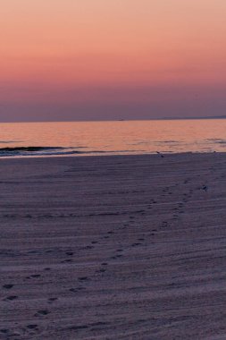 Binzer Ostseestrand 'da gün doğumu - Binz / Ostsee / Deutschland