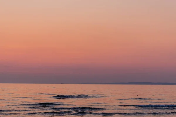 Reggeli Napkelte Binzer Ostseestrandban Binz Ostsee Deutschland — Stock Fotó