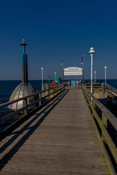 Passeio Praia Ilha Mar Báltico Ruegen Ruegen Ostsee Alemanha — Fotografia de Stock