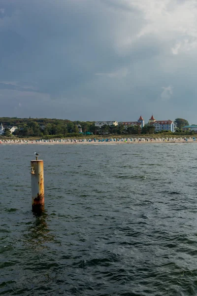 Beach Walk Baltic Sea Island Ruegen Ruegen Ostsee Germany — стоковое фото