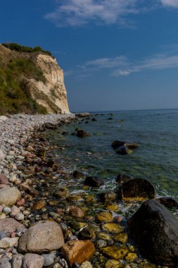 Baltık Denizi 'ndeki güzel Rgen adasında keşif gezisi - Arkona Burnu / Almanya