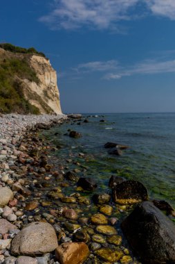 Baltık Denizi 'ndeki güzel Rgen adasında keşif gezisi - Arkona Burnu / Almanya