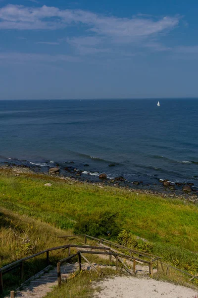 Visite Exploration Sur Belle Île Rgen Dans Mer Baltique Cap — Photo