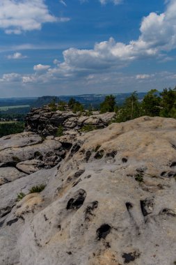 Farklı yerlerdeki Saksonya / Almanya 'daki Saksonya gezisi.