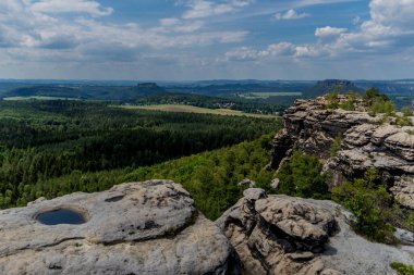 Farklı yerlerdeki Saksonya / Almanya 'daki Saksonya gezisi.