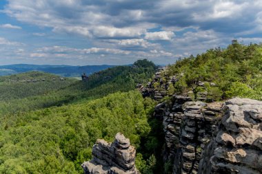 Farklı yerlerdeki Saksonya / Almanya 'daki Saksonya gezisi.