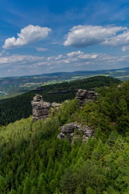 Farklı yerlerdeki Saksonya / Almanya 'daki Saksonya gezisi.