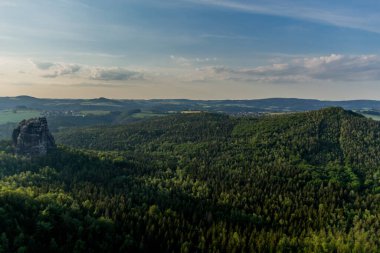 Farklı yerlerdeki Saksonya / Almanya 'daki Saksonya gezisi.
