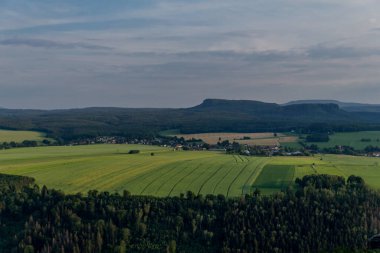 Farklı yerlerdeki Saksonya / Almanya 'daki Saksonya gezisi.