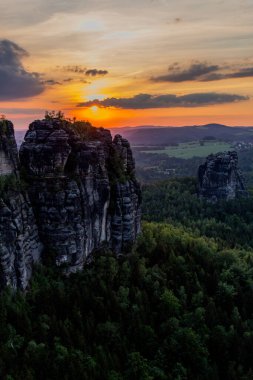 Farklı yerlerdeki Saksonya / Almanya 'daki Saksonya gezisi.