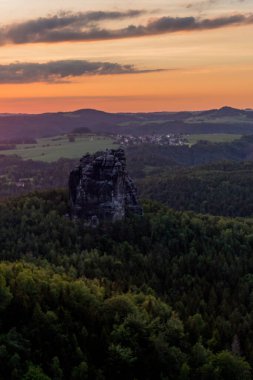 Farklı yerlerdeki Saksonya / Almanya 'daki Saksonya gezisi.