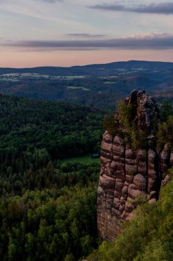 Farklı yerlerdeki Saksonya / Almanya 'daki Saksonya gezisi.