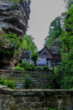 Farklı yerlerdeki Saksonya / Almanya 'daki Saksonya gezisi.