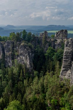 Farklı yerlerdeki Saksonya / Almanya 'daki Saksonya gezisi.