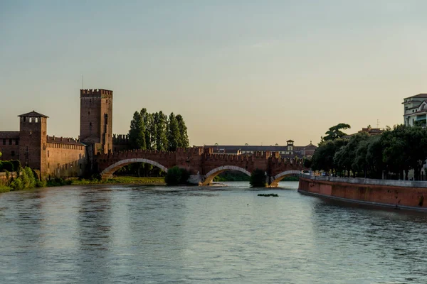 Urlaub Und Italienisches Sommerfeeling Verona Italien Venetien — Stockfoto