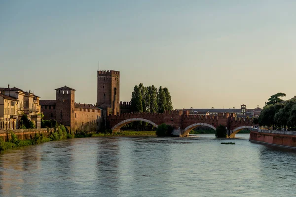 Urlaub Und Italienisches Sommerfeeling Verona Italien Venetien — Stockfoto