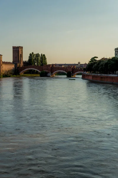 Urlaub Und Italienisches Sommerfeeling Verona Italien Venetien — Stockfoto