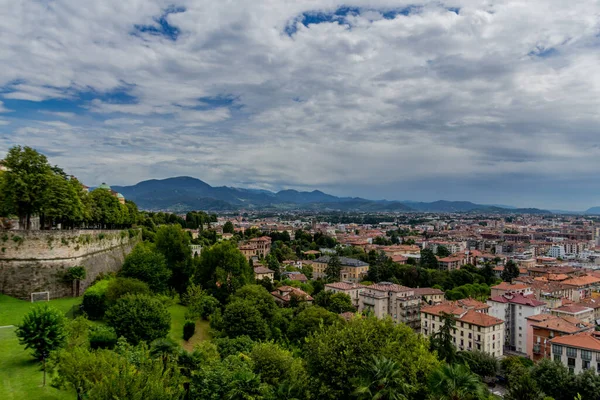 Wakacyjne Włoskie Wakacje Bergamo Włochy Lombardia — Zdjęcie stockowe