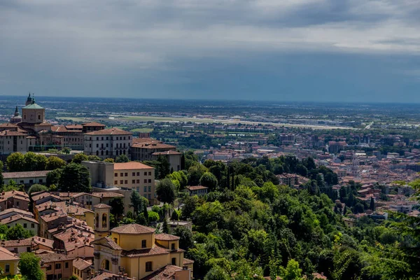 Wakacyjne Włoskie Wakacje Bergamo Włochy Lombardia — Zdjęcie stockowe