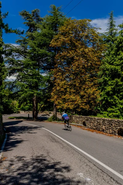 Holiday Italian Summer Feeling Bergamo Italy Lombardy — стоковое фото