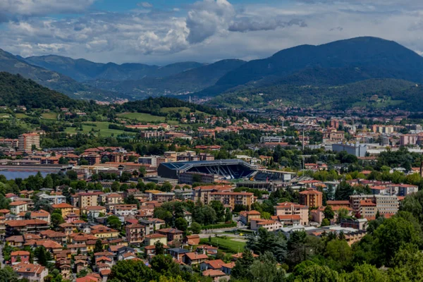 Wakacyjne Włoskie Wakacje Bergamo Włochy Lombardia — Zdjęcie stockowe