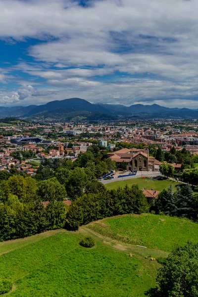 Wakacyjne Włoskie Wakacje Bergamo Włochy Lombardia — Zdjęcie stockowe