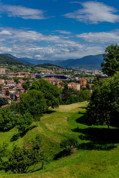 Férias Sensação Verão Italiano Bergamo Itália Lombardia — Fotografia de Stock