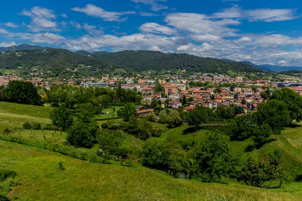 Wakacyjne Włoskie Wakacje Bergamo Włochy Lombardia — Zdjęcie stockowe