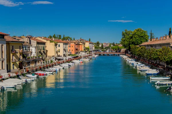 Férias Sentimento Verão Italiano Longo Lago Garda Itália Europa — Fotografia de Stock