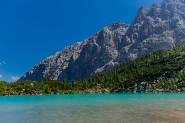 Güney Tyrol Alpleri 'nde yaz tatili ve yürüyüş hissi - Güney Tyrol / İtalya