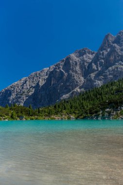 Güney Tyrol Alpleri 'nde yaz tatili ve yürüyüş hissi - Güney Tyrol / İtalya