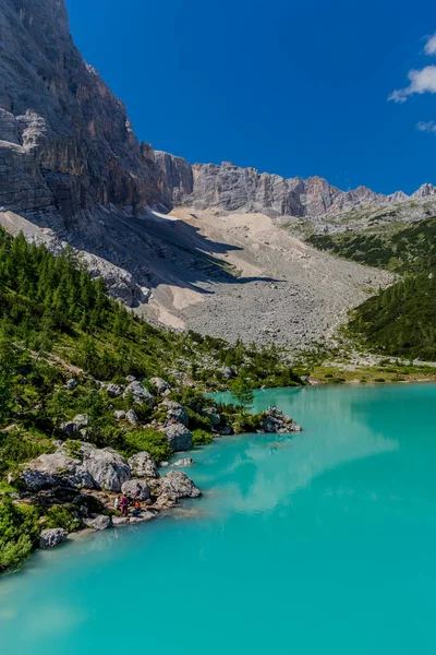 Summer Holiday Hiking Feeling South Tyrolean Alps South Tyrol Italy — стоковое фото