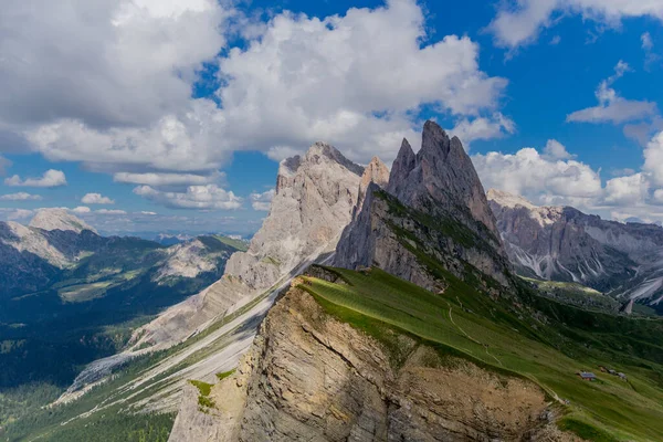 Exploration Tour Krásných Jižních Tyrolských Horách Jižní Tyrolsko Itálie — Stock fotografie