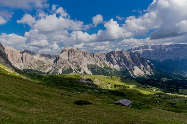 Exploration Tour Beautiful South Tyrolean Mountains South Tyrol Italy — стоковое фото