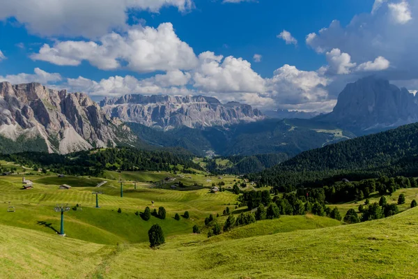 Exploration Tour Beautiful South Tyrolean Mountains South Tyrol Italy — стоковое фото