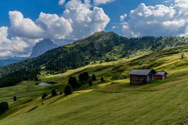 Zwiedzanie Pięknych Południowych Tyrolu Południowy Tyrol Włochy — Zdjęcie stockowe