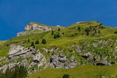 İsviçre 'deki Appenzell dağlarında güzel bir keşif turu. - Appenzell / Alpstein / İsviçre