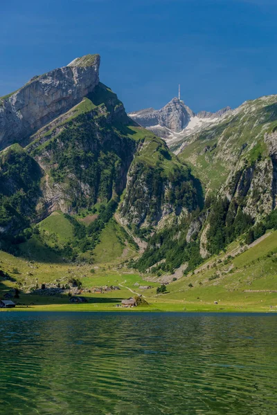 Beautiful Exploration Tour Appenzell Mountains Switzerland Appenzell Alpstein Switzerland — Stock Photo, Image