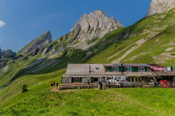 Mooie Ontdekkingstocht Door Het Appenzell Gebergte Zwitserland Appenzell Alpstein Zwitserland — Stockfoto