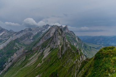 İsviçre 'deki Appenzell dağlarında güzel bir keşif turu. - Appenzell / Alpstein / İsviçre