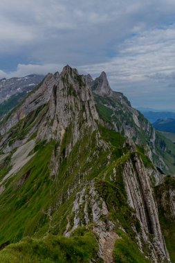 İsviçre 'deki Appenzell dağlarında güzel bir keşif turu. - Appenzell / Alpstein / İsviçre