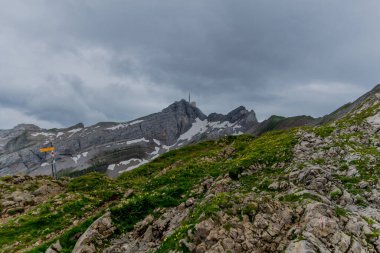 İsviçre 'deki Appenzell dağlarında güzel bir keşif turu. - Appenzell / Alpstein / İsviçre