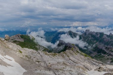 İsviçre 'deki Appenzell dağlarında güzel bir keşif turu. - Appenzell / Alpstein / İsviçre