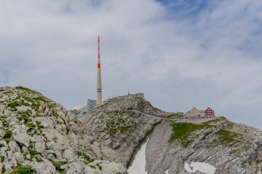 İsviçre 'deki Appenzell dağlarında güzel bir keşif turu. - Appenzell / Alpstein / İsviçre