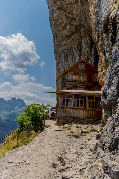 Sviçre Deki Appenzell Dağlarında Güzel Bir Keşif Turu Appenzell Alpstein — Stok fotoğraf