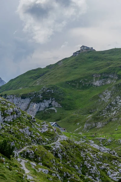 Sviçre Deki Appenzell Dağlarında Güzel Bir Keşif Turu Appenzell Alpstein — Stok fotoğraf