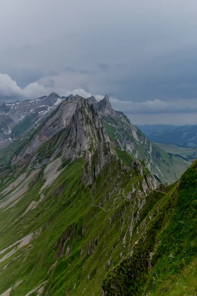 Beautiful Exploration Tour Appenzell Mountains Switzerland Appenzell Alpstein Switzerland — Stock Photo, Image