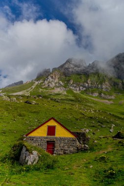 İsviçre 'deki Appenzell dağlarında güzel bir keşif turu. - Appenzell / Alpstein / İsviçre