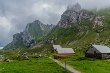 İsviçre 'deki Appenzell dağlarında güzel bir keşif turu. - Appenzell / Alpstein / İsviçre